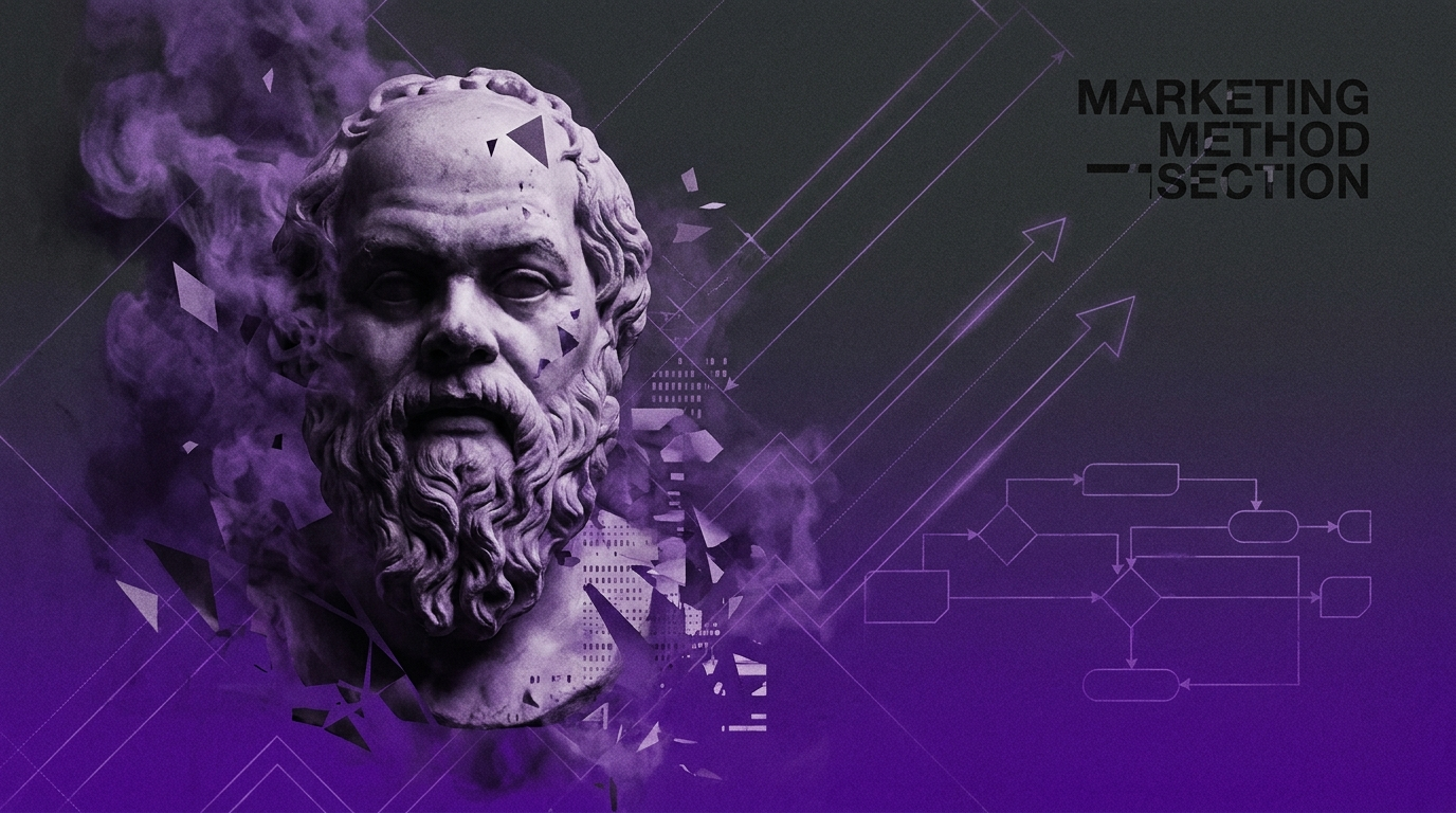 Fundo abstrato com estátua e elementos de estratégia